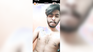 Young Desi couple performs XXX show for money in front of webcam