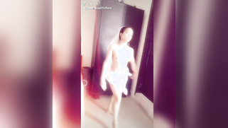 Slim Indian girl with lovely XXX tits dances naked for Tiktok clip | XXX Video on AllSex.XXX