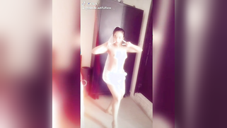 Slim Indian girl with lovely XXX tits dances naked for Tiktok clip | XXX Video on AllSex.XXX