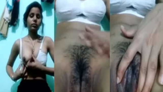 Naughty Desi teen seductively touches trimmed XXX peach on the cam | XXX Video on AllSex.XXX