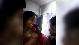 Slutty Bengali chick permits naughty guys to touch her XXX breasts | XXX Video on AllSex.XXX