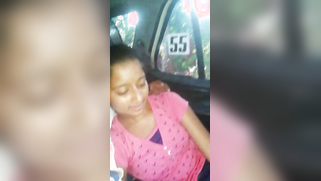 Modest Tamil teen brave enough to suck lover's XXX rod in backseat | XXX Video on AllSex.XXX