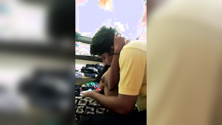 Naked Indian girl with big XXX melons permits BF to rub her cunny on cam | XXX Video on AllSex.XXX