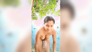 After bath naked Indian girl covers XXX assets with sexy lingerie | XXX Video on AllSex.XXX