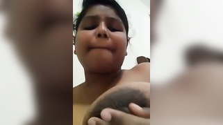 Chubby Indian girl worships juicy XXX melons and shows her big nipples | XXX Video on AllSex.XXX
