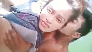 Fragile Desi teen tries to ride BF's XXX rod during chudai at home | XXX Video on AllSex.XXX