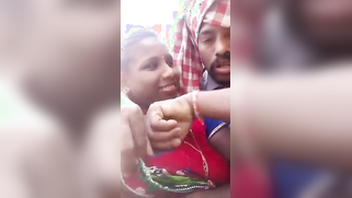 Man takes Desi girlfriend's titties to light and kisses her on camera | XXX Video on AllSex.XXX