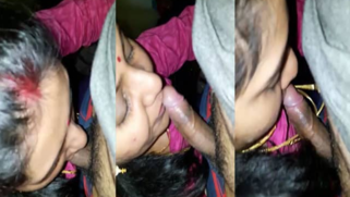 Hot Indian oral sex of mature woman and the husband's stepbrother