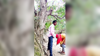 Indian MILF in colorful sari is fucked by her husband in the fresh air | XXX Video on AllSex.XXX