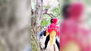 Indian MILF in colorful sari is fucked by her husband in the fresh air | XXX Video on AllSex.XXX