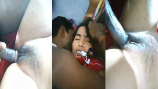 Offering Indian love to be banged guy turns camera on and starts sex