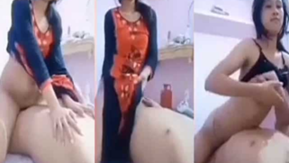 Chick doesn't know what to do during lockdown so she has Indian sex | XXX Video on AllSex.XXX