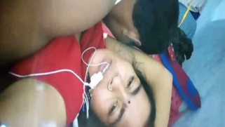 Indian girl looks so sexy wearing red that man can't stop fucking her | XXX Video on AllSex.XXX