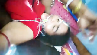 Indian girl looks so sexy wearing red that man can't stop fucking her | XXX Video on AllSex.XXX