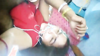 Indian girl looks so sexy wearing red that man can't stop fucking her | XXX Video on AllSex.XXX