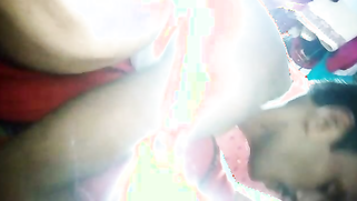 Indian girl looks so sexy wearing red that man can't stop fucking her | XXX Video on AllSex.XXX