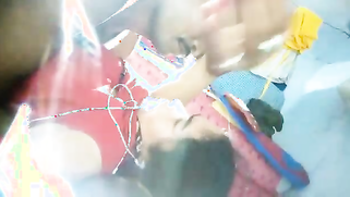 Indian girl looks so sexy wearing red that man can't stop fucking her | XXX Video on AllSex.XXX