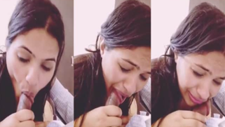 Desi teen is cock lover so there's nothing better for her than blowjob | XXX Video on AllSex.XXX