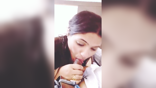 Desi teen is cock lover so there's nothing better for her than blowjob | XXX Video on AllSex.XXX