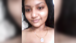 Girl is shy about camera buy still exposes everything for Indian fans