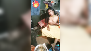 Indian MILF is home and can do whatever she wants even showing boobs | XXX Video on AllSex.XXX