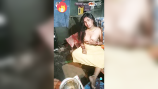 Indian MILF is home and can do whatever she wants even showing boobs | XXX Video on AllSex.XXX