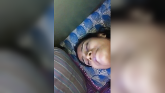 Young woman makes faces while having Indian sex with the man on camera