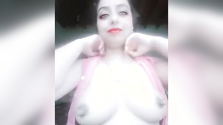 Raunchy Desi love shows off boobs and vagina to lover via video link | XXX Video on AllSex.XXX