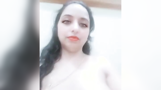 Raunchy Desi love shows off boobs and vagina to lover via video link | XXX Video on AllSex.XXX