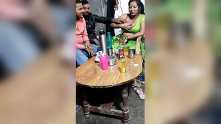 MILF feels embarrassed when Indian friends take her boobs out of bra | XXX Video on AllSex.XXX