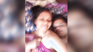 Young man welcomes playful Indian slut in bed and licks hard nipples | XXX Video on AllSex.XXX
