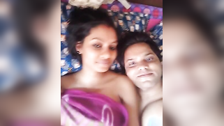 Young man welcomes playful Indian slut in bed and licks hard nipples | XXX Video on AllSex.XXX