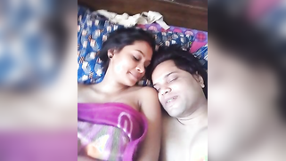 Young man welcomes playful Indian slut in bed and licks hard nipples | XXX Video on AllSex.XXX