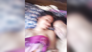 Young man welcomes playful Indian slut in bed and licks hard nipples | XXX Video on AllSex.XXX