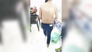 Shameless Desi chick with naked boobies in the amateur homemade video | XXX Video on AllSex.XXX