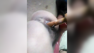 Indian slut exploits rolling pin instead of sex toy to get it on hard | XXX Video on AllSex.XXX