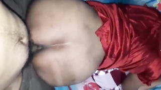 Indian MILF in red nightgown shows snatch being stimulated with cock | XXX Video on AllSex.XXX