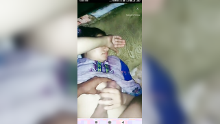 Girl holds penis in hand and hides face from camera in Indian sex clip | XXX Video on AllSex.XXX