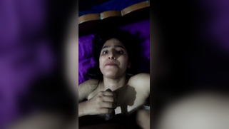 Girl shows hairy muff to man who spreads legs and stars Indian sex | XXX Video on AllSex.XXX