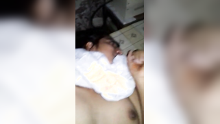 Girl shows hairy muff to man who spreads legs and stars Indian sex | XXX Video on AllSex.XXX