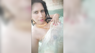 Filming cool Indian movie takes model to demonstrates her big twins | XXX Video on AllSex.XXX