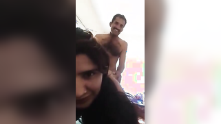 Camera is on so girl gets on all fours but the man starts Indian sex | XXX Video on AllSex.XXX