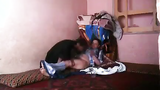 Guy took Desi MILF's pants down and thrust cock into the wet snatch | XXX Video on AllSex.XXX