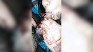 Desi whore fools around with boy who makes MILF suck off close-up | XXX Video on AllSex.XXX