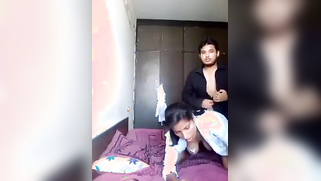 Indian wife is white shirt gives carnal delight to one-time lover | XXX Video on AllSex.XXX