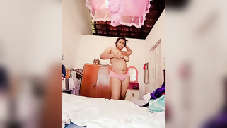 Solo indian sex clip of horny MILF touching her boobs and wet pussy | XXX Video on AllSex.XXX