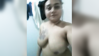 Chubby Indian woman shows big boobs and wet pussy in the bathroom | XXX Video on AllSex.XXX