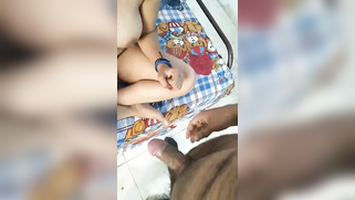 Lovely Desi girl plays with boyfriend's penis in indian sex clip | XXX Video on AllSex.XXX