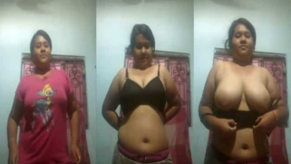 Curvy Indian housewife with big tits performs striptease on camera | XXX Video on AllSex.XXX