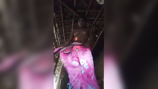 Amateur Desi cutie sneaks in the barn to show her tits and sweet twat | XXX Video on AllSex.XXX